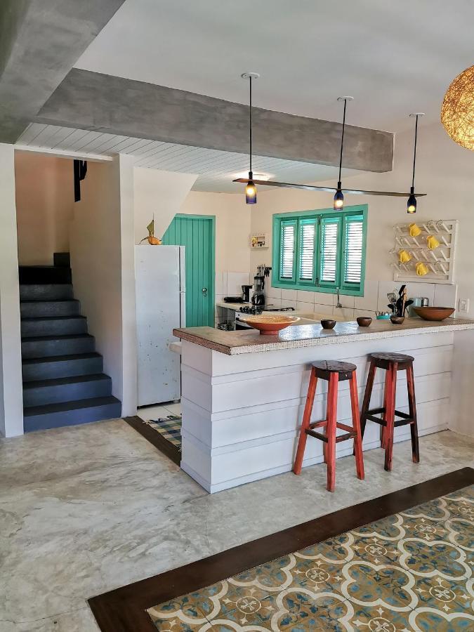 La Villa Tropicale Linda Casa Pertinho Do Mar ! イカライー エクステリア 写真
